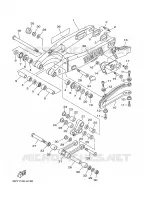 BRAS ARRIERE pour Yamaha YZ125R de 2003