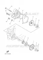 POMPE A EAU / DURITES pour Yamaha YZ125S de 2004