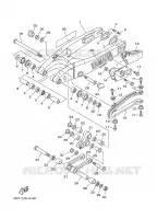 BRAS ARRIERE pour Yamaha YZ125S de 2004