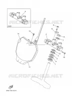 DIRECTION pour Yamaha YZ125S de 2004
