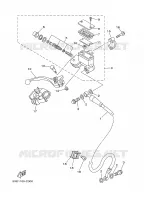 MAITRE CYLINDRE AVANT pour Yamaha YZ125S de 2004