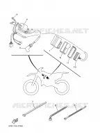 PARTIE ELECTRIQUE 1 pour Yamaha YZ125S de 2004