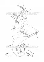 ECHAPPEMENT pour Yamaha YZ125S de 2004