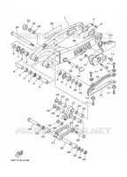 BRAS ARRIERE pour Yamaha YZ125S de 2004