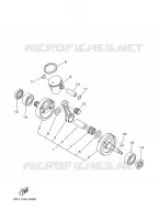 VILEBREQUIN / PISTON pour Yamaha YZ125S de 2004
