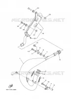 ECHAPPEMENT pour Yamaha YZ125S de 2004