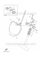 DIRECTION pour Yamaha YZ125S de 2004