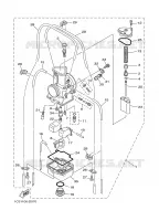 CARBURATEUR pour Yamaha YZ125 de 2008