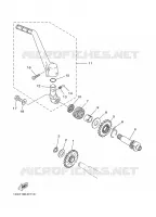 DEMARREUR pour Yamaha YZ125 de 2008