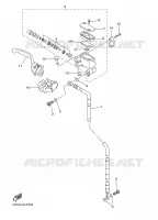 MAITRE CYLINDRE AVANT pour Yamaha YZ125 de 2008