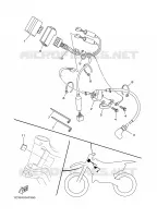PARTIE ELECTRIQUE 1 pour Yamaha YZ125 de 2008