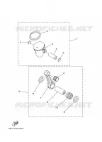 PIÈCES OPTIONNELLES 1 pour Yamaha YZ125 de 2008