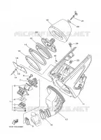 ADMISSION pour Yamaha YZ125 de 2008