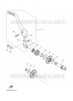 DEMARREUR pour Yamaha YZ125 de 2008