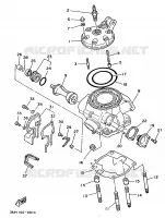 CULASSE pour Yamaha YZ250 de 1992