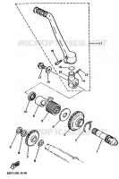 DEMARREUR pour Yamaha YZ250 de 1992
