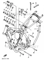 CADRE pour Yamaha YZ250 de 1992