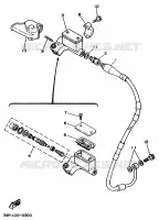 MAITRE CYLINDRE AVANT pour Yamaha YZ250 de 1992