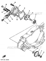 POMPE A EAU pour Yamaha YZ250 de 1992