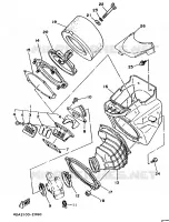 ADMISSION pour Yamaha YZ250 de 1992