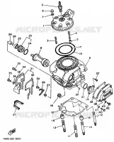 CULASSE pour Yamaha YZ250 de 1995