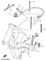 PARTIE ELECTRIQUE 1 pour Yamaha YZ250 de 1995