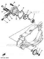 POMPE A EAU pour Yamaha YZ250 de 1995