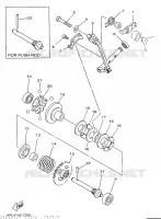 VALVE D'ECHAPPEMENT pour Yamaha YZ250 de 1997
