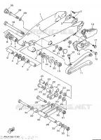 BRAS ARRIERE pour Yamaha YZ250 de 1997