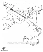 MAITRE CYLINDRE AVANT pour Yamaha YZ250 de 1997