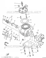CULASSE pour Yamaha YZ250 de 1997