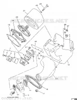 ADMISSION pour Yamaha YZ250 de 1997