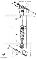 AMORTISSEUR ARRIERE pour Yamaha YZ250 de 1997