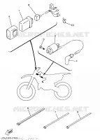 PARTIE ELECTRIQUE 1 pour Yamaha YZ250 de 1997