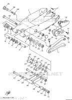 BRAS ARRIERE pour Yamaha YZ250 de 1997