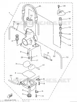 CARBURATEUR pour Yamaha YZ250 de 1997