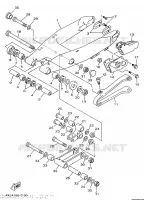 BRAS ARRIERE pour Yamaha YZ250 de 1997
