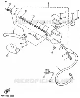 MAITRE CYLINDRE AVANT pour Yamaha YZ250 de 1997