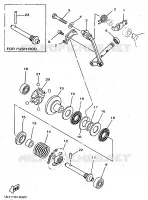 VALVE D'ECHAPPEMENT pour Yamaha YZ250 de 1998