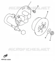 ALLUMAGE pour Yamaha YZ250 de 1998