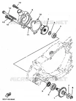 POMPE A EAU pour Yamaha YZ250 de 1998