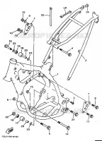 CADRE pour Yamaha YZ250 de 1998
