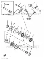 VALVE D'ECHAPPEMENT pour Yamaha YZ250 de 1998