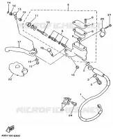 MAITRE CYLINDRE AVANT pour Yamaha YZ250 de 1998
