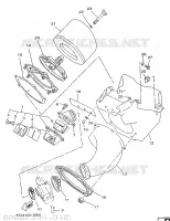 ADMISSION pour Yamaha YZ250 de 1998