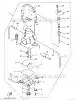 CARBURATEUR pour Yamaha YZ250 de 1998