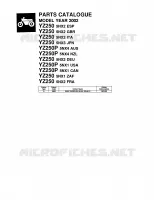 * CATALOG PREFACE * pour Yamaha YZ250 de 2002
