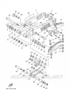 BRAS ARRIERE pour Yamaha YZ250 de 2002