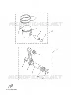 PIÈCES OPTIONNELLES 1 pour Yamaha YZ250 de 2002