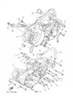 CARTER MOTEUR pour Yamaha YZ250 de 2002